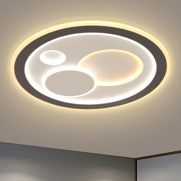 Brilagi - Plafonnier à intensité variable MODERN LED/89W/230V 2700-6500K + Télécommande