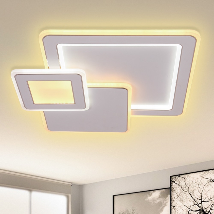 Brilagi - Plafonnier à intensité variable MODERN LED/93W/230V 2700-6500K + Télécommande