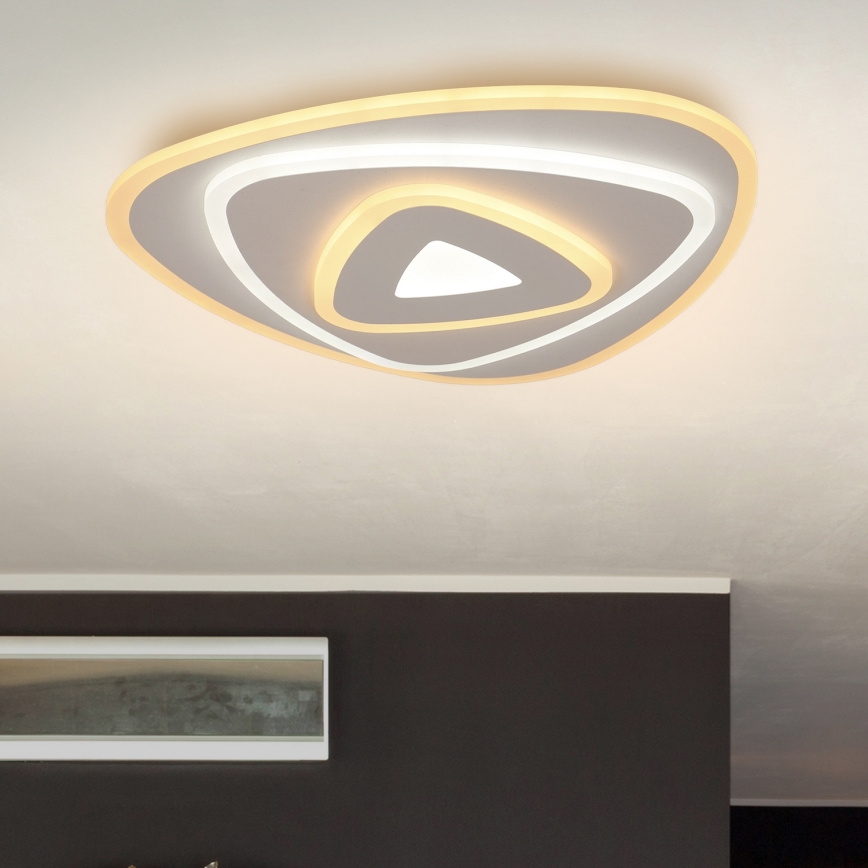 Brilagi - Plafonnier à intensité variable MODERN MINI LED/45W/230V 3000/4000/6000K 30x30 cm + Télécommande