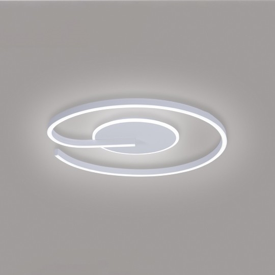 Brilagi - Plafonnier à intensité variable SPIRAL LED/56W/230V 3000/4000/6000K + Télécommande