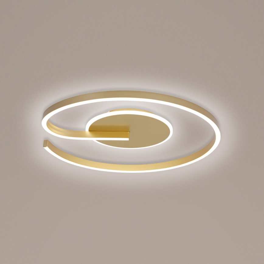 Brilagi -Plafonnier à intensité variable SPIRAL LED/56W/230V 3000/4000/6000K+ Télécommande