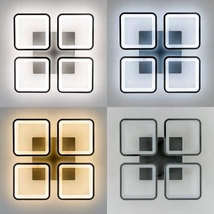 Brilagi - Plafonnier à intensité variable SQUARED LED/85W/230V 3000-6500K + télécommande