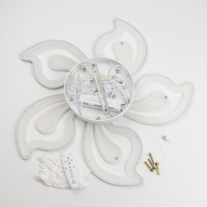 Brilagi - Plafonnier à intensité variable TWIST LED/125W/230V 3000-6500K + télécommande