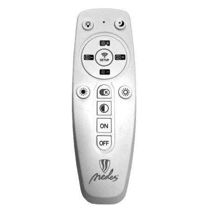 Brilagi - Plafonnier à intensité variable TWIST LED/55W/230V 3000-6500K blanc + télécommande