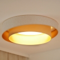 Brilagi - Plafonnier à intensité variable VEGAS SHINE LED/24W/230V d. 60 cm 3000/4000/6500K crème/beige + télécommande