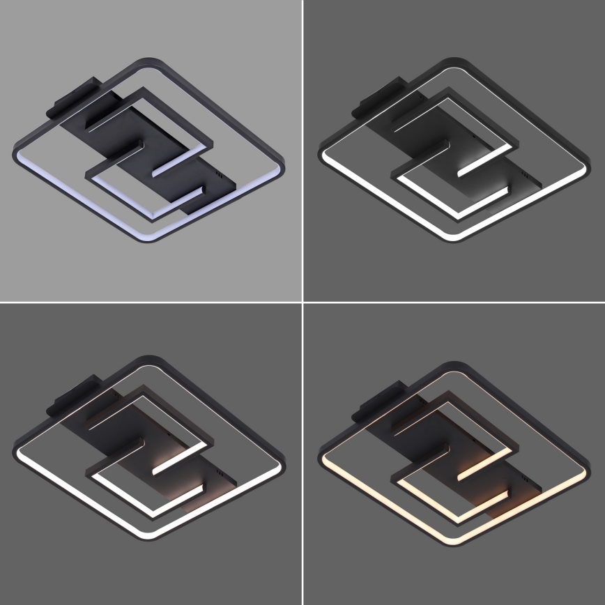 Brilagi - Plafonnier à intensité variable VELO LED/34W/230V 3000/4000/6000K + Télécommande