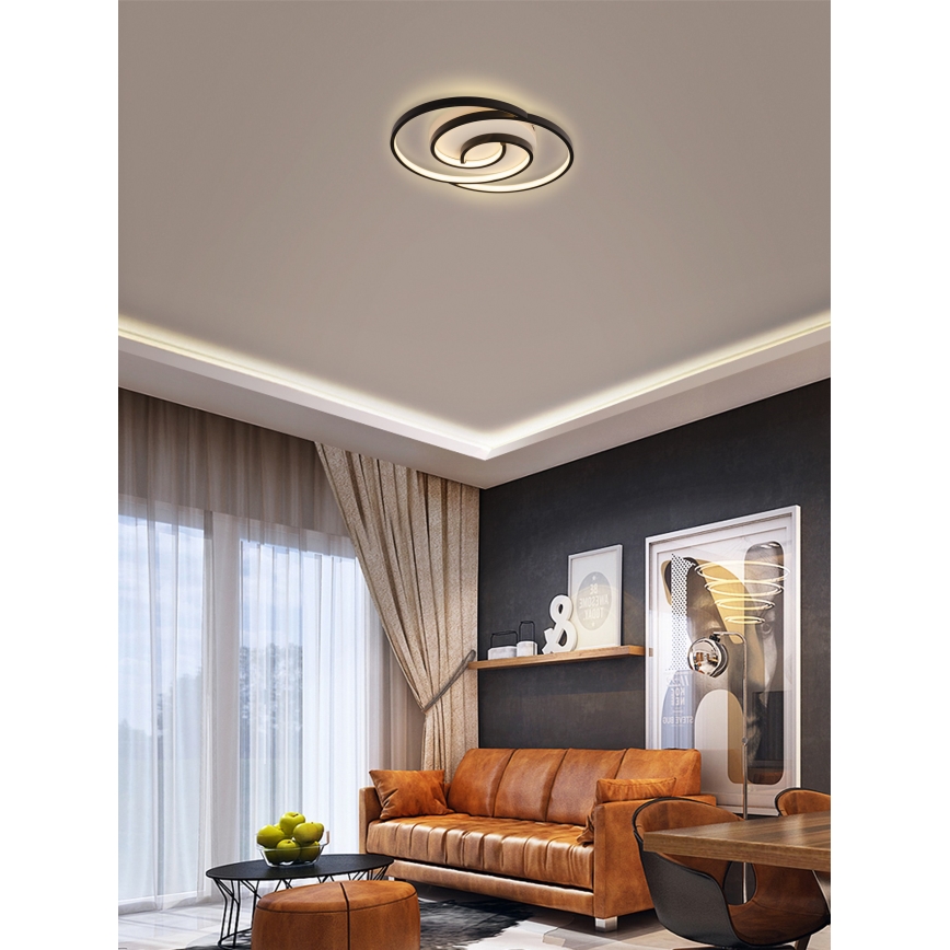 Brilagi - Plafonnier à intensité variable VELO LED/52W/230V 3000/4000/6000K + Télécommande