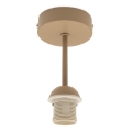 Brilagi - Plafonnier à montage apparent PARTY 1xE27/60W/230V Ø 10 cm beige