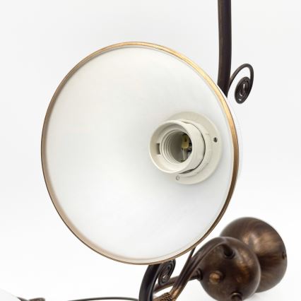Brilagi - Plafonnier ANTICO 3xE27/60W/230V bronze patiné
