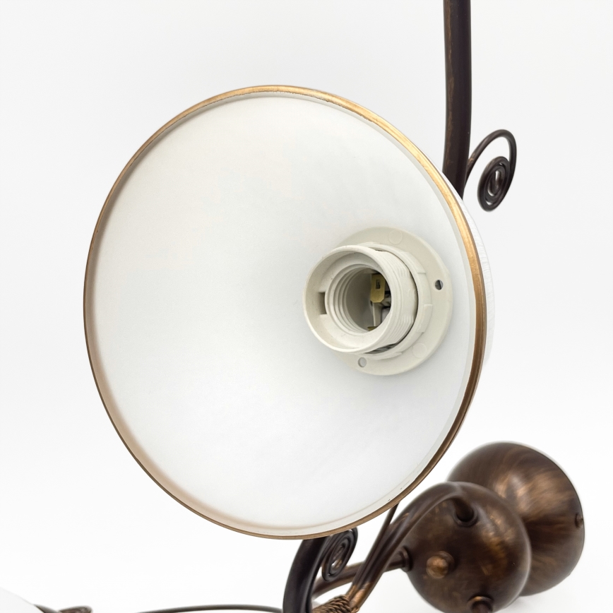 Brilagi - Plafonnier ANTICO 3xE27/60W/230V bronze patiné
