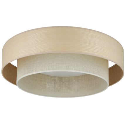 Brilagi - Plafonnier ARIZONA BOHO LED/26W/230V d. 60 cm beige