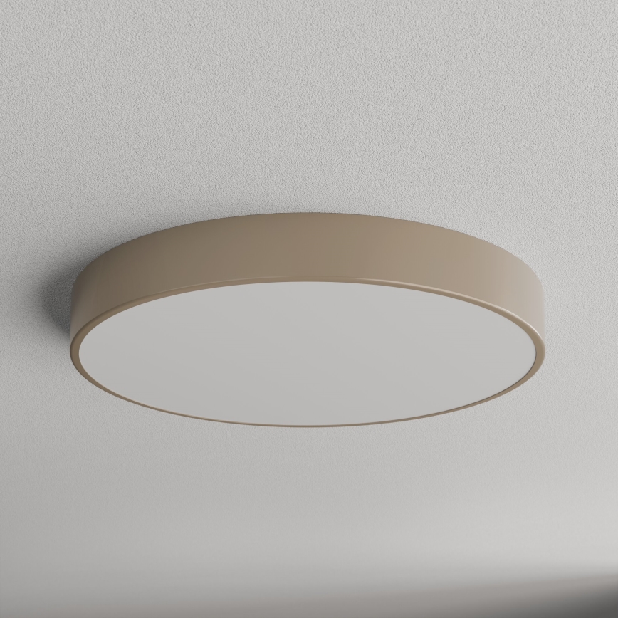 Brilagi - Plafonnier avec détecteur CLARE 5xE27/24W/230V d. 60 cm beige