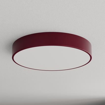 Brilagi - Plafonnier CLARE 4xE27/24W/230V Ø 50 cm bordeaux