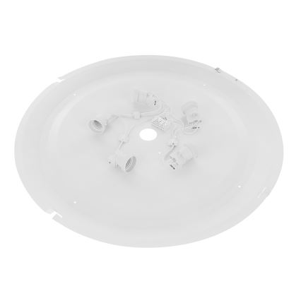 Brilagi - Plafonnier CLARE 5xE27/24W/230V d. 60 cm blanc