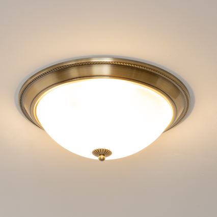 Brilagi - Plafonnier CLASSIC 3xE27/60W/230V bronze