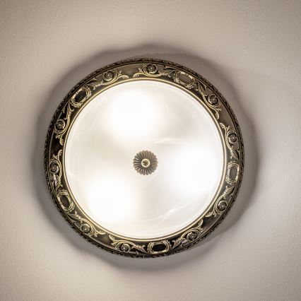 BRILAGI - Plafonnier CLASSIC 3xE27/60W/230V laiton