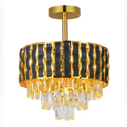 Brilagi - Plafonnier CRISTAL 5xE14/40W/230V Ø 38 cm