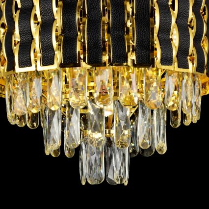 Brilagi - Plafonnier CRISTAL 5xE14/40W/230V Ø 38 cm