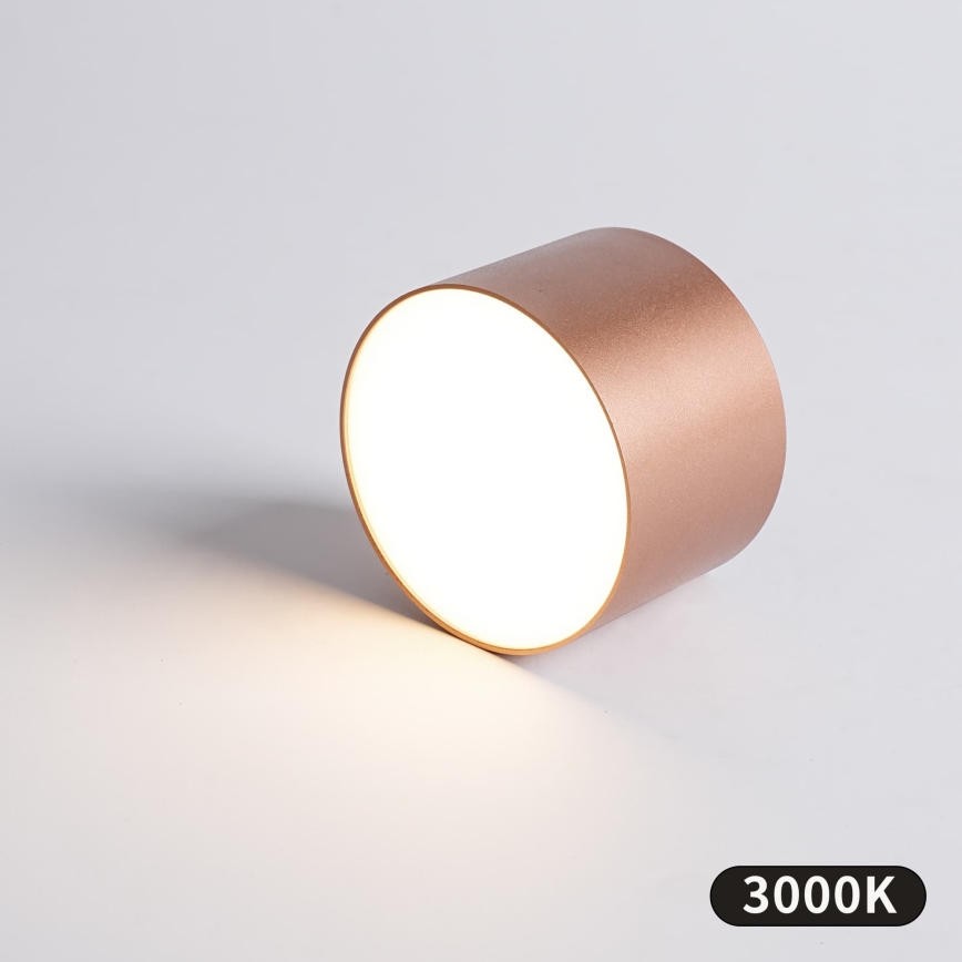 BRILAGI - Plafonnier pour salle de bains FORIS LED/9W/230V Ø 9 cm bronze IP44 CRI 90