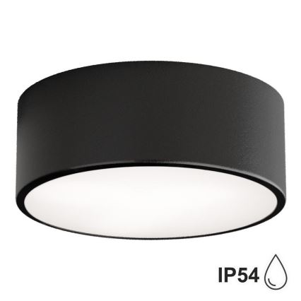 BRILAGI - Plafonnier de salle de bains LED RGBW dimmable CLARE 1xE27/12W/230V 2700-6500K Ø 20 cm IP54 noir