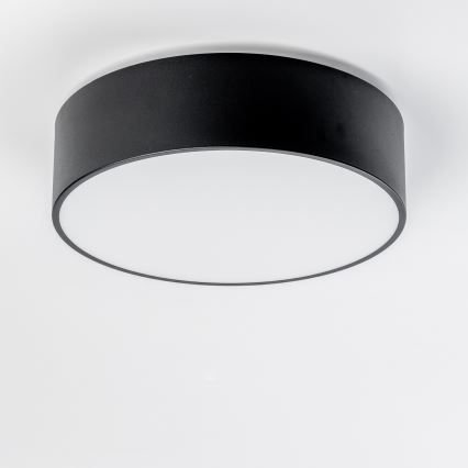 Brilagi - Plafonnier de salle de bains POOL 3xE27/15W/230V Ø 40 cm IP54 noir