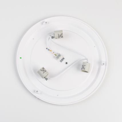 Brilagi - Plafonnier de salle de bains POOL 3xE27/15W/230V Ø 40 cm IP54 noir