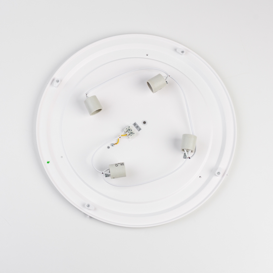 Brilagi - Plafonnier de salle de bains POOL 4xE27/15W/230V diam. 50 cm IP54 noir