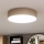 Brilagi - Plafonnier de salle de bains POOL 4xE27/15W/230V Ø 50 cm IP54 beige