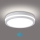 Brilagi - Plafonnier d'extérieur LED avec détecteur BENE LED/24W/230V Ø 26 cm blanc IP54