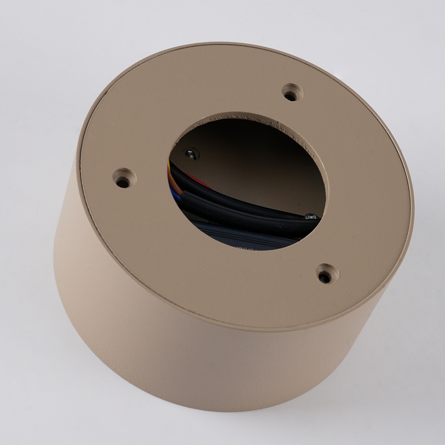 BRILAGI - Plafonnier LED d'extérieur FORIS LED/14W/230V Ø 12 cm beige IP44
