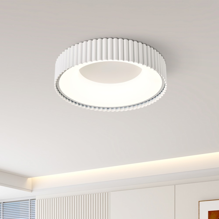 Brilagi - LED dimmable. plafonnier FALCON MODERN LED/30W/230V 3000-6000K 40 cm blanc + télécommande