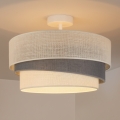 Brilagi - Plafonnier en applique TRIO 1xE27/60W/230V Ø 40 cm crème/gris