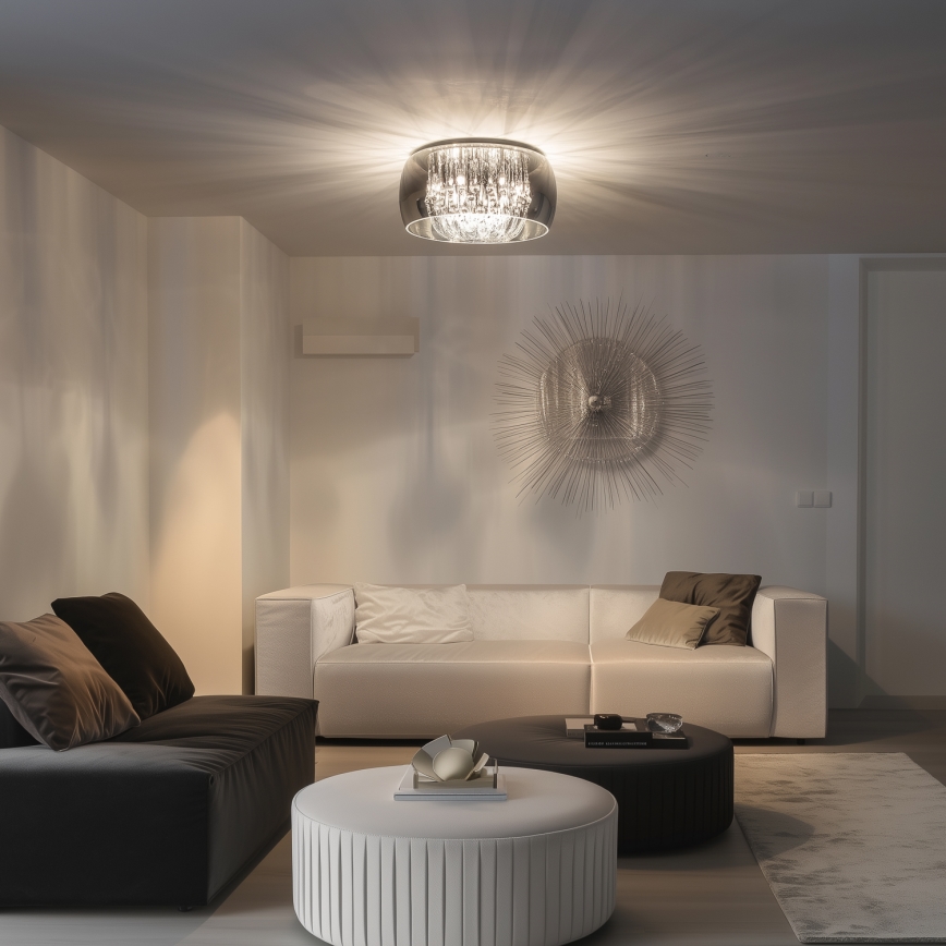 Brilagi - Plafonnier en cristal LED JEWEL 6xG9/42W/230V