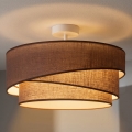 Brilagi - Plafonnier en saillie ARROW 1xE27/60W/230V Ø 45 cm marron
