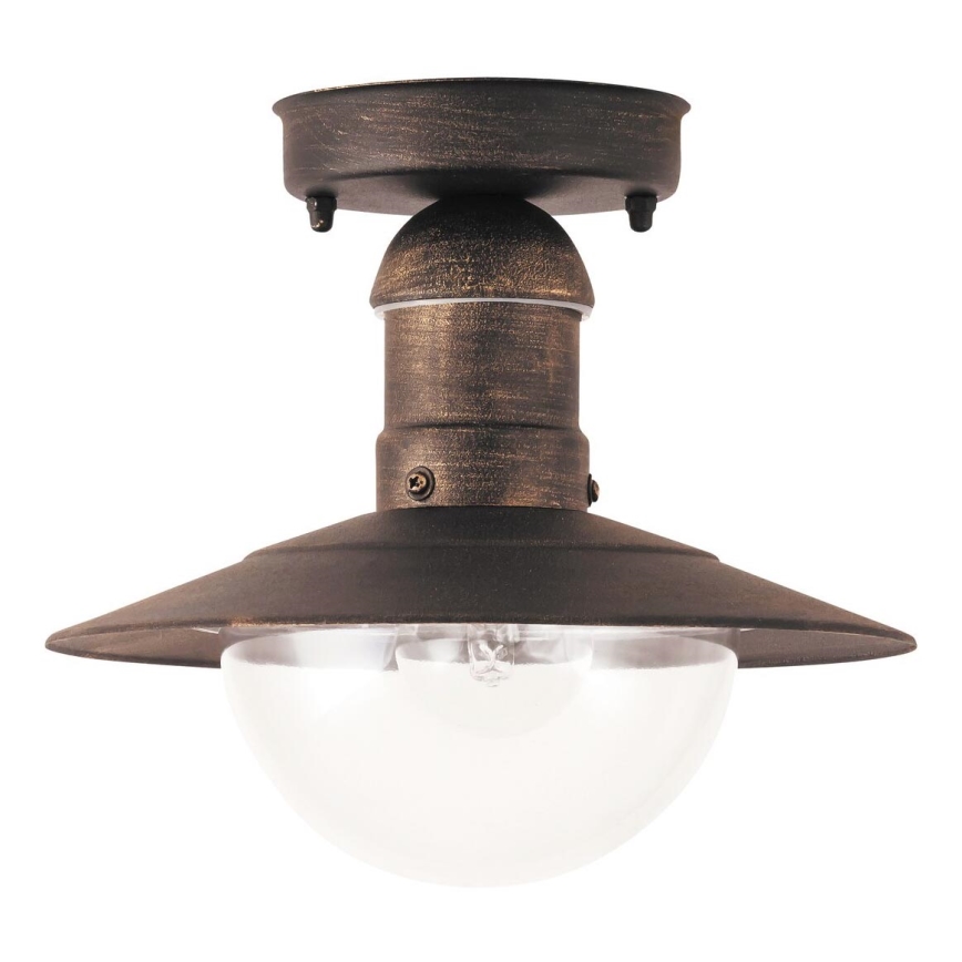 Brilagi - Plafonnier extérieur MOLDE 1xE27/60W IP44 bronze/patine