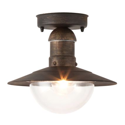 Brilagi - Plafonnier extérieur MOLDE 1xE27/60W IP44 bronze/patine