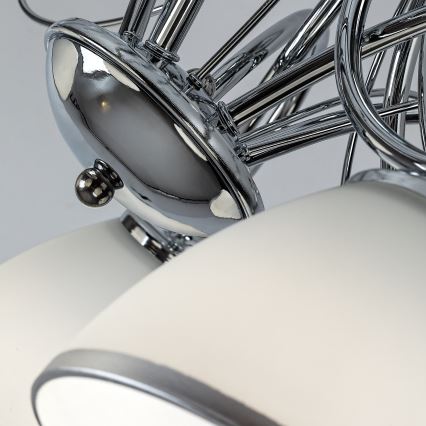 Brilagi - Plafonnier FRED 5xE27/60W/230V Ø59 cm chrome brillant