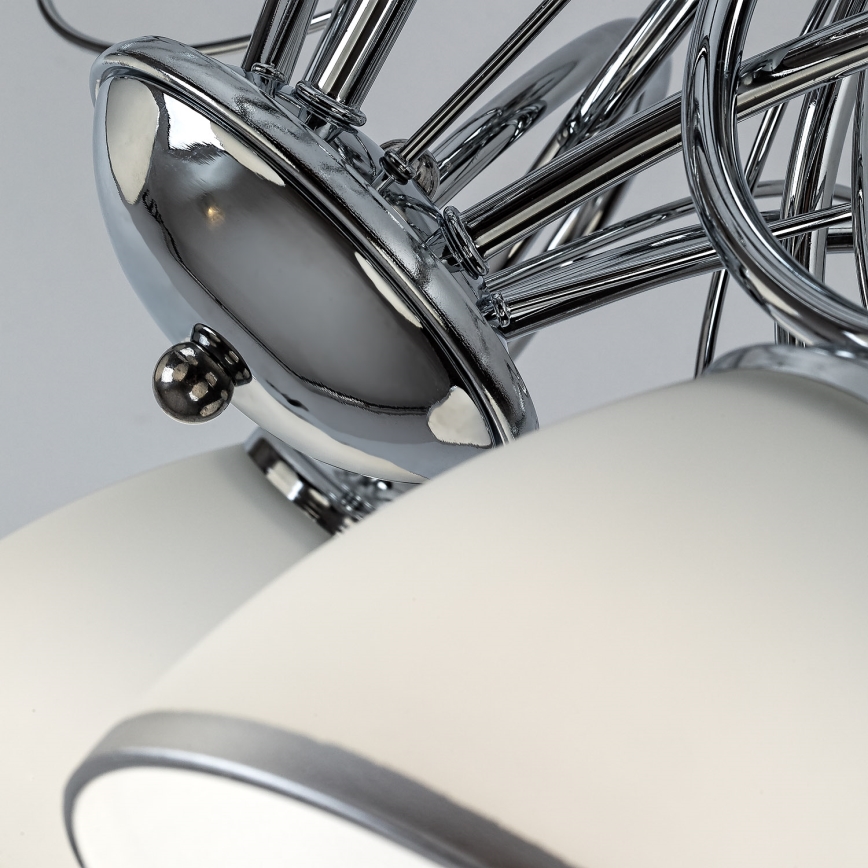 Brilagi - Plafonnier FRED 5xE27/60W/230V Ø59 cm chrome brillant