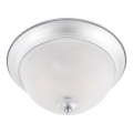 Brilagi - Plafonnier FRESCO 2xE27/40W/230V Ø 28 cm chrome mat