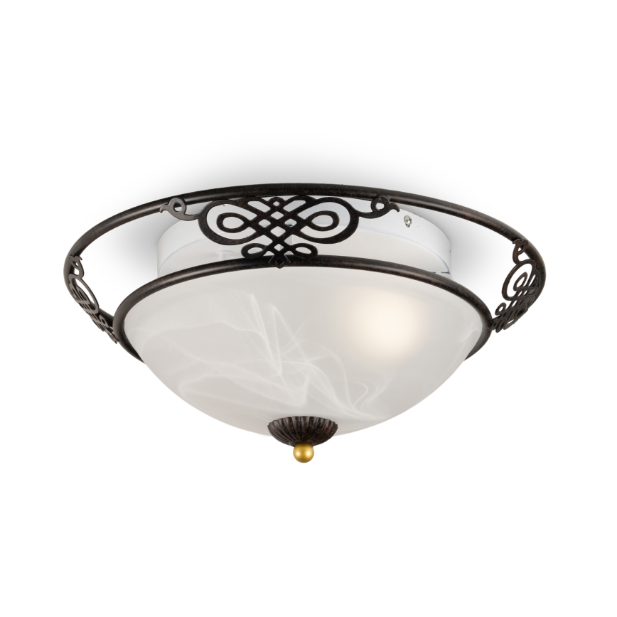 BRILAGI - Plafonnier FRESCO 3xE27/40W/230V Ø 48 cm marron