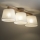 Brilagi - Plafonnier LATTE SABIA 3xE27/15W/230V pin/blanc