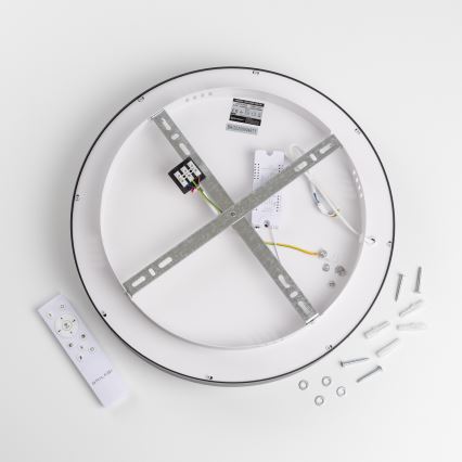 Brilagi - Plafonnier LED dimmable FALCON II LED/67W/230V 3000-6500K Ø 40 cm noir + télécommande