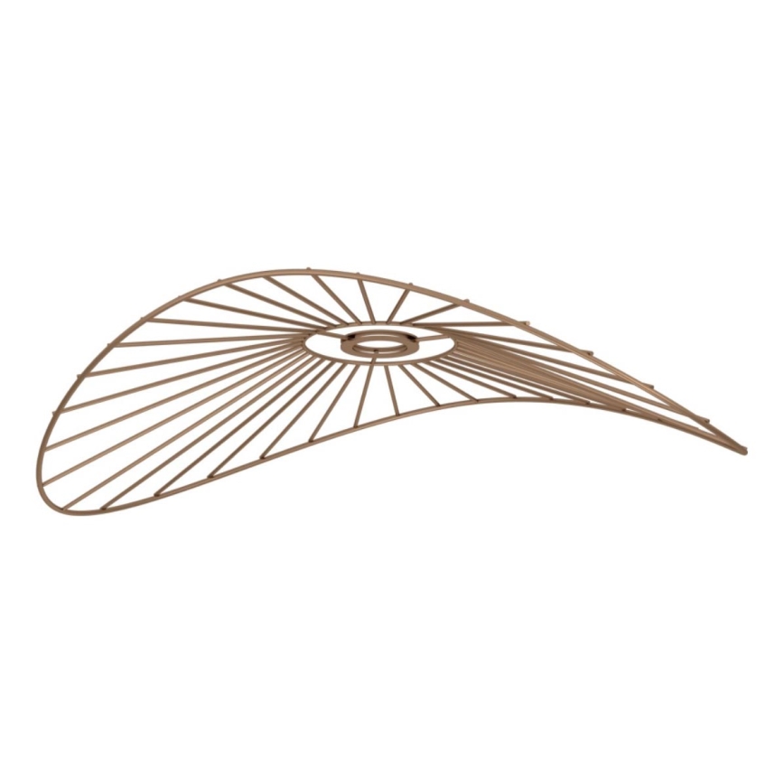 Brilagi - Plafonnier LED à montage en surface CERIA WIRE 1xE27/40W/230V 40x56 cm bronze/chêne