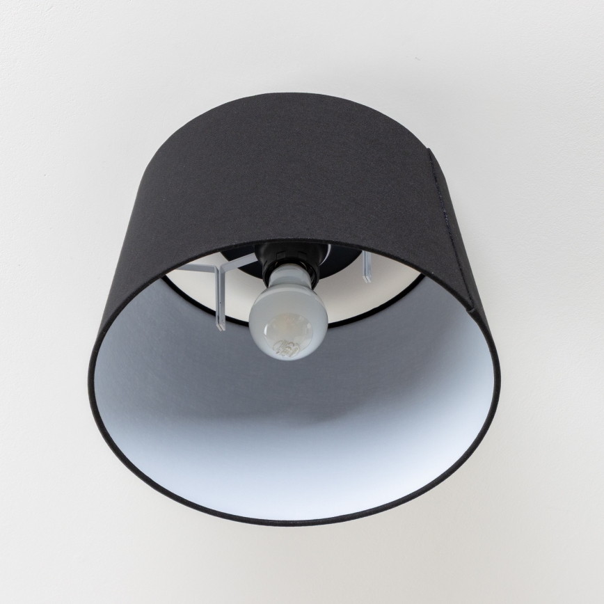 Brilagi - Plafonnier LED affleurant CERIA 1xE27/40W/230V Ø 30 cm noir
