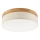 Brilagi - Plafonnier LED BELLADONNA 36W/230V Ø 40 cm crème/chêne
