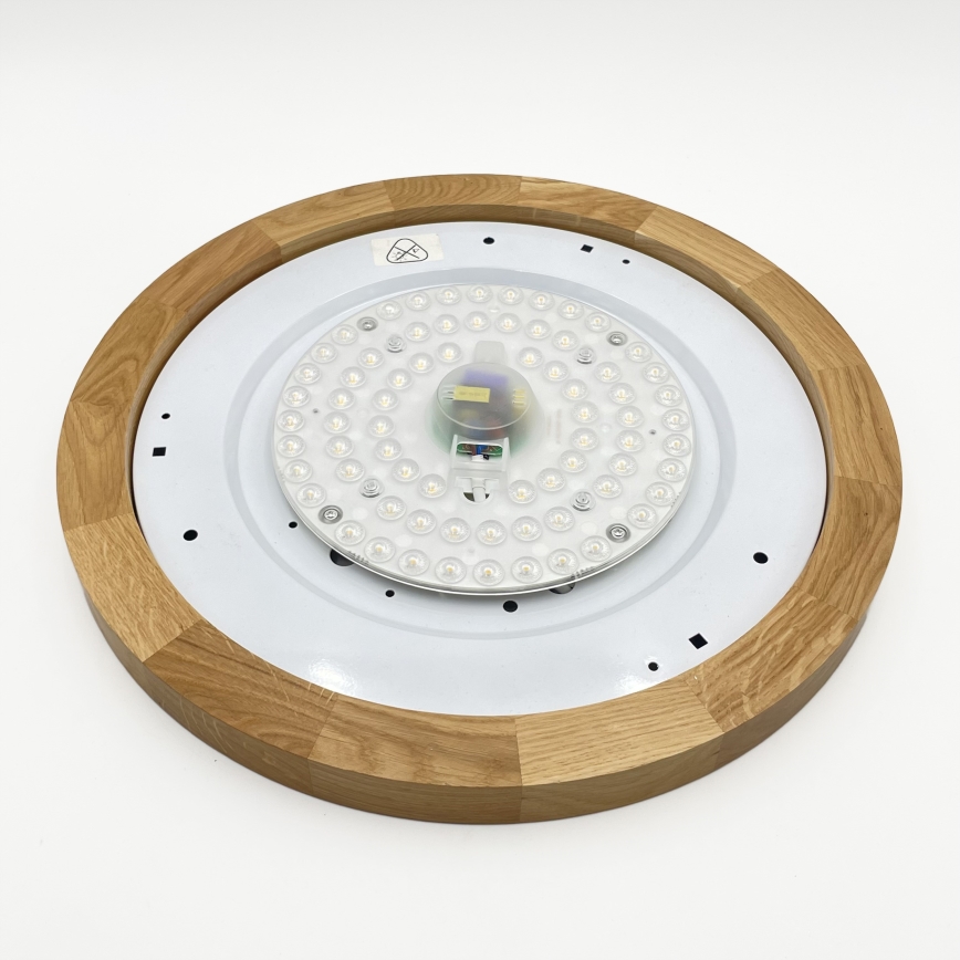 Brilagi - Plafonnier LED BELLADONNA 36W/230V Ø 40 cm crème/chêne