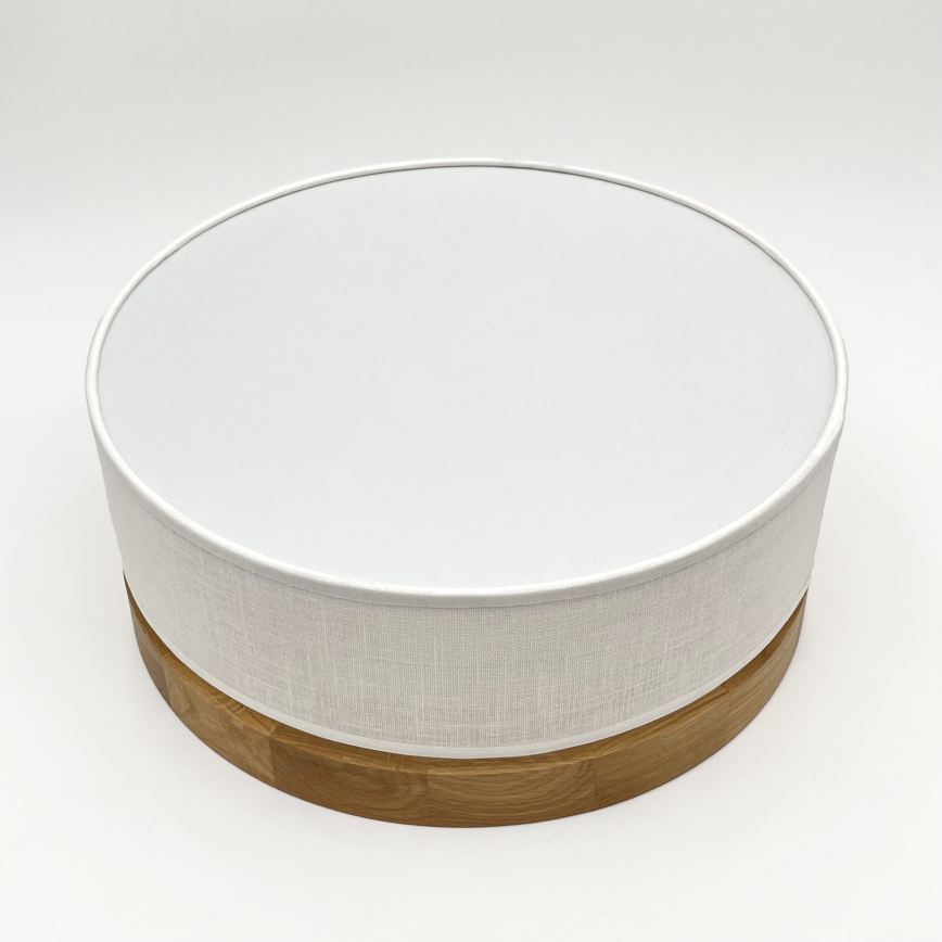 Brilagi - Plafonnier LED BELLADONNA LED/20W/230V Ø 30 cm blanc/chêne