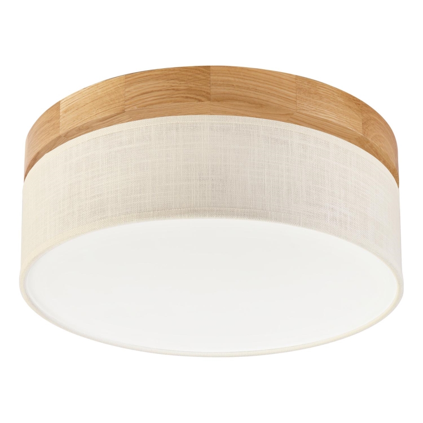 Brilagi - Plafonnier LED BELLADONNA LED/20W/230V Ø 30 cm crème/chêne