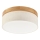 Brilagi - Plafonnier LED BELLADONNA LED/20W/230V Ø 30 cm crème/chêne