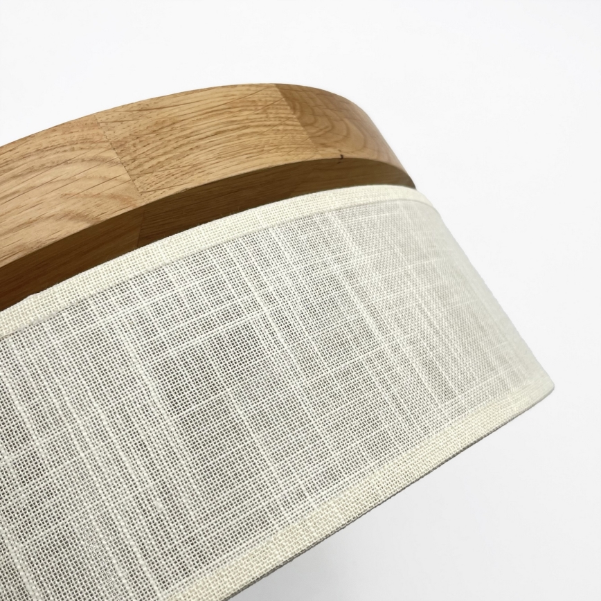 Brilagi - Plafonnier LED BELLADONNA LED/36W/230V Ø 40 cm crème/chêne